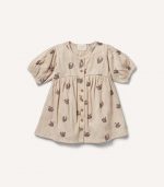 Crinkle Button Dress - Imagen 5