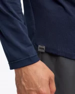 Hoka Básica Manga Larga Azul - Imagen 4