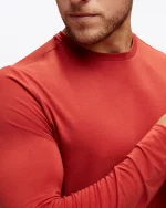 Hoka Básica Manga Larga Rojo - Imagen 5