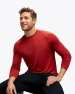 Hoka Básica Manga Larga Rojo - Imagen 3