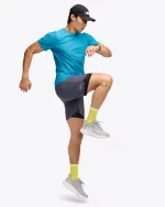 Hola Shorts Glide 2 en 1 Gris - Imagen 3