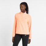 New Balance Ultra Light Half Zip Jacket Naranja