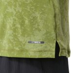 Asics Metarun Pattern 1/2 Zip SS Top Verde - Imagen 6