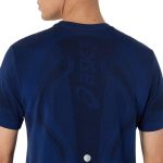 Asics Road Seamless SS Top Azul - Imagen 4
