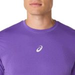 Asics Road Seamless SS Top Morado - Imagen 2