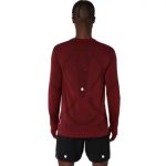 Asics Road Seamless LS Top Rojo - Imagen 3