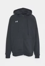 Under Armour Rival Fleece Sudadera con Cremallera Negro - Imagen 5
