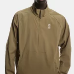 On Zip Chaqueta Fina Marrón