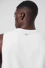 Alo Camiseta de Tirantes con Manga a la Sisa Conquer Blanco - Imagen 4