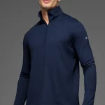 Alo Camiseta de Manga Larga Reform Conquer Cremallera 1/4 Azul