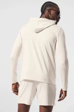 Alo Camiseta de Manga Larga con Capucha Reform Conquer Blanco - Imagen 3