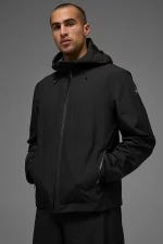 Alo Chaqueta Alpha Shell Negro