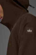 Alo Chaqueta Alpha Shell Marrón - Imagen 5