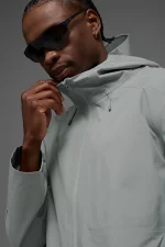 Alo Chaqueta Alpha Shell Gris - Imagen 2