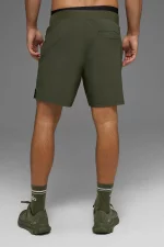 Alo Pantalón Corto Repetition Verde - Imagen 3