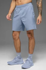 Alo Pantalón Corto Repetition Azul