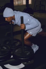 Alo Pantalón Corto Repetition Azul - Imagen 6