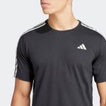 Adidas Own The Run E 3S T-Shirt Negro - Imagen 2