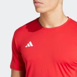 Adidas Adizero Running T-Shirt Rojo - Imagen 4