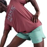 Nike Dri-Fit Stride Brief-Lined Shorts Verde - Imagen 5