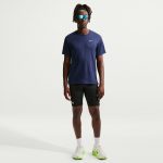 Nike Dri-Fit UV Miler Short Sleeve Tee Azul