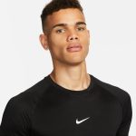 Nike Dri-Fit PRO Tight SS Tee Negro - Imagen 2