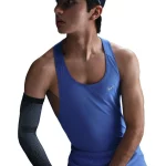 Nike Dri-Fit Fast Singlet Azul - Imagen 4