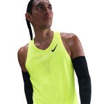 Nike Dri-Fit Advanced Aeroswift Singlet Amarillo - Imagen 2