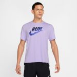 Nike Run Energy Miler SS Tee Morado