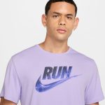 Nike Run Energy Miler SS Tee Morado - Imagen 2