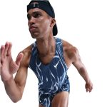 Nike Aeroswift Singlet Azul - Imagen 2