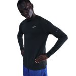 Nike Dri-Fit Stide LS Tee Negro - Imagen 2