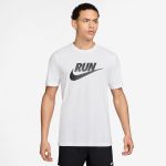 Nike Dri-Fit Run Division AOP SS Tee Blanco
