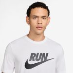 Nike Dri-Fit Run Division AOP SS Tee Blanco - Imagen 2
