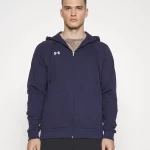 Under Armour Rival Fleece Sudadera con Cremallera Azul
