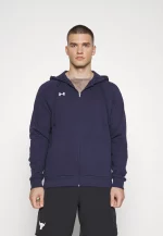Under Armour Rival Fleece Sudadera con Cremallera Azul