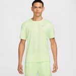 Nike Dri-Fit UV Miler Short Sleeve Tee Amarillo