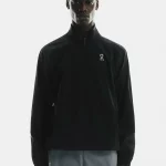 On Zip Chaqueta Fina Negro