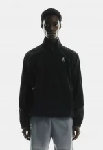 On Zip Chaqueta Fina Negro