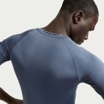 Nike Dri-Fit PRO Tight SS Tee Azul - Imagen 4