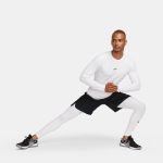 Nike PRO Warm Long Sleeve Tee Blanco - Imagen 5