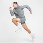 Nike Dri-Fit Stride UV Running Jacket Gris - Imagen 7