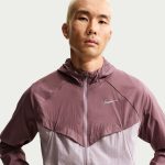 Nike Dri-Fit Stride UV Running Jacket Rojo - Imagen 2