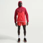 Nike Dri-Fit Stride UV Running Jacket Rojo - Imagen 2