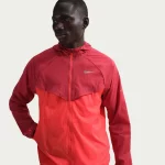 Nike Dri-Fit Stride UV Running Jacket Rojo