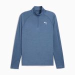 Puma Run Velocity Cloudspun 1/4 Zip Azul - Imagen 4