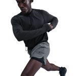 Nike Reflective 2IN1 Shorts Plata - Imagen 5