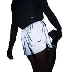 Nike Reflective 2IN1 Shorts Plata - Imagen 6