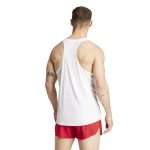 Adidas Adizero E Singlet Blanco - Imagen 5