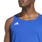 Adidas Adizero E Singlet Azul - Imagen 4